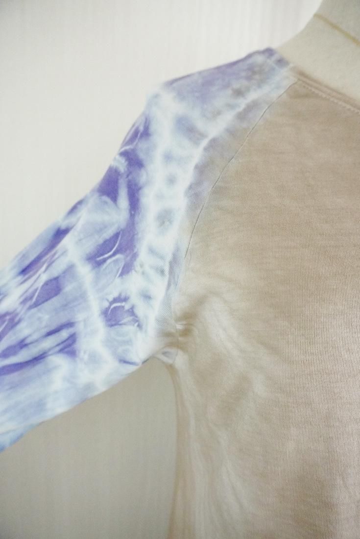Cotton Long Sleeve OP Greige x Lavender