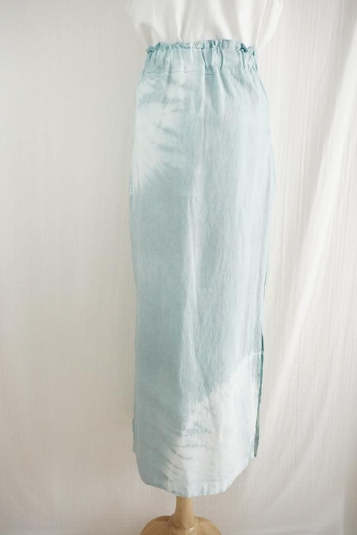 RayonLinen Ribbon skirt