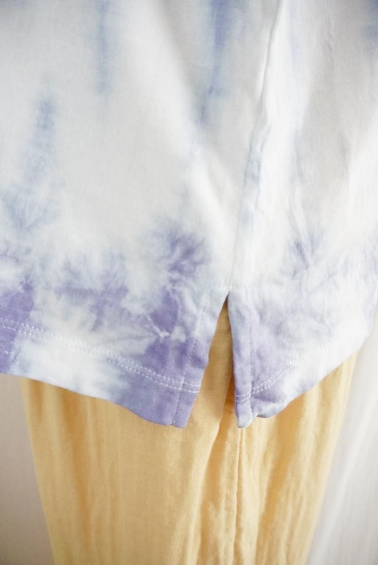 SUPIMA cotton short sleeve tee Lavender