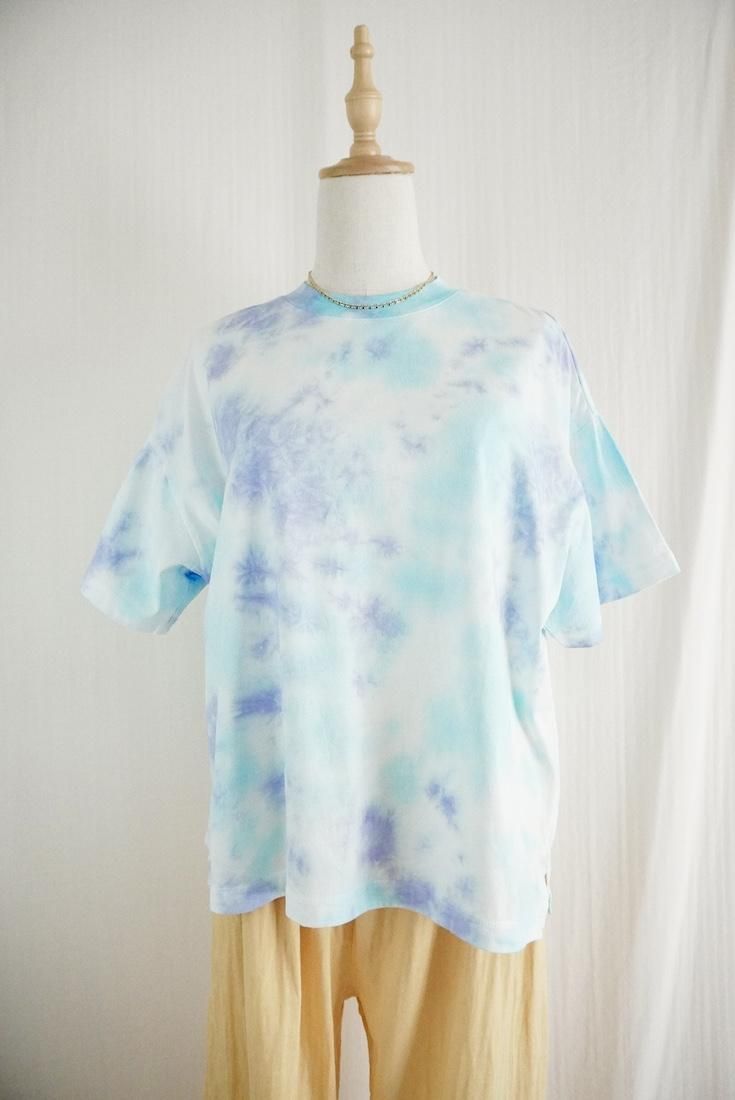 SUPIMA cotton short sleeve tee Horizon x Sky
