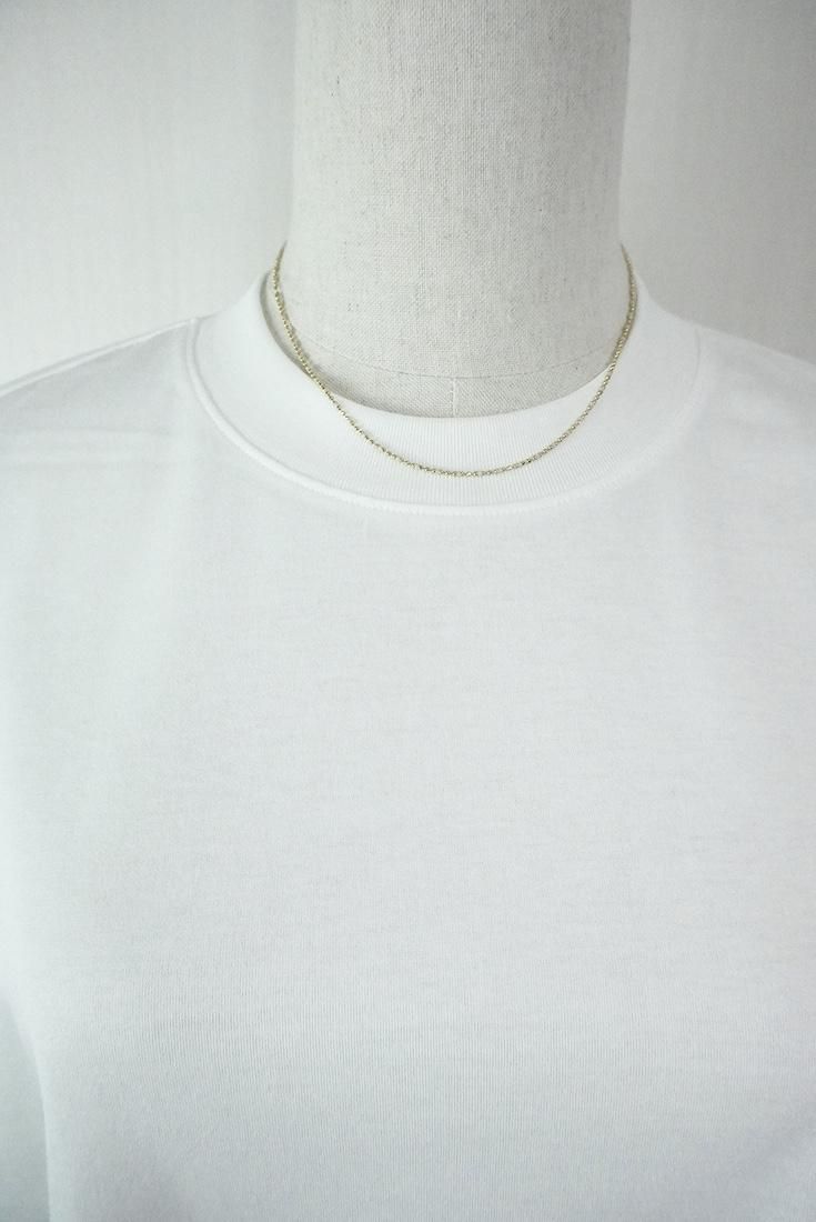 SUPIMA Coton Cut off tee Natural