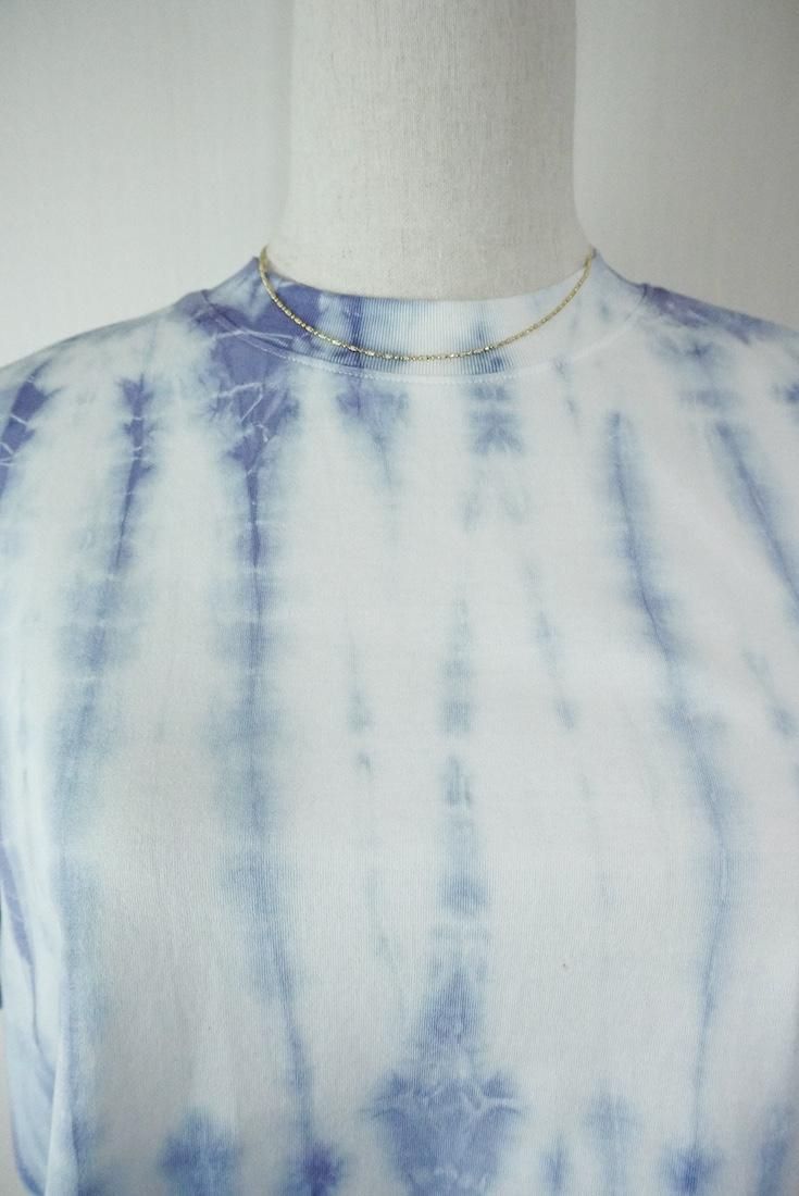 SUPIMA Coton Cut off tee Lavender