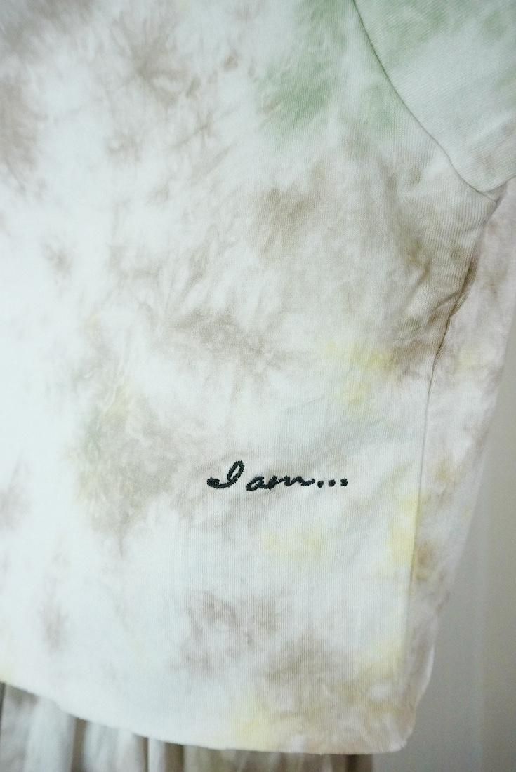 SUPIMA Coton Cut off tee Custard x Greentea x Greige
