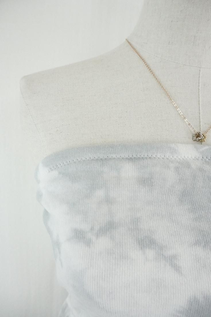 Cotton Cup in Bare topLight Gray
