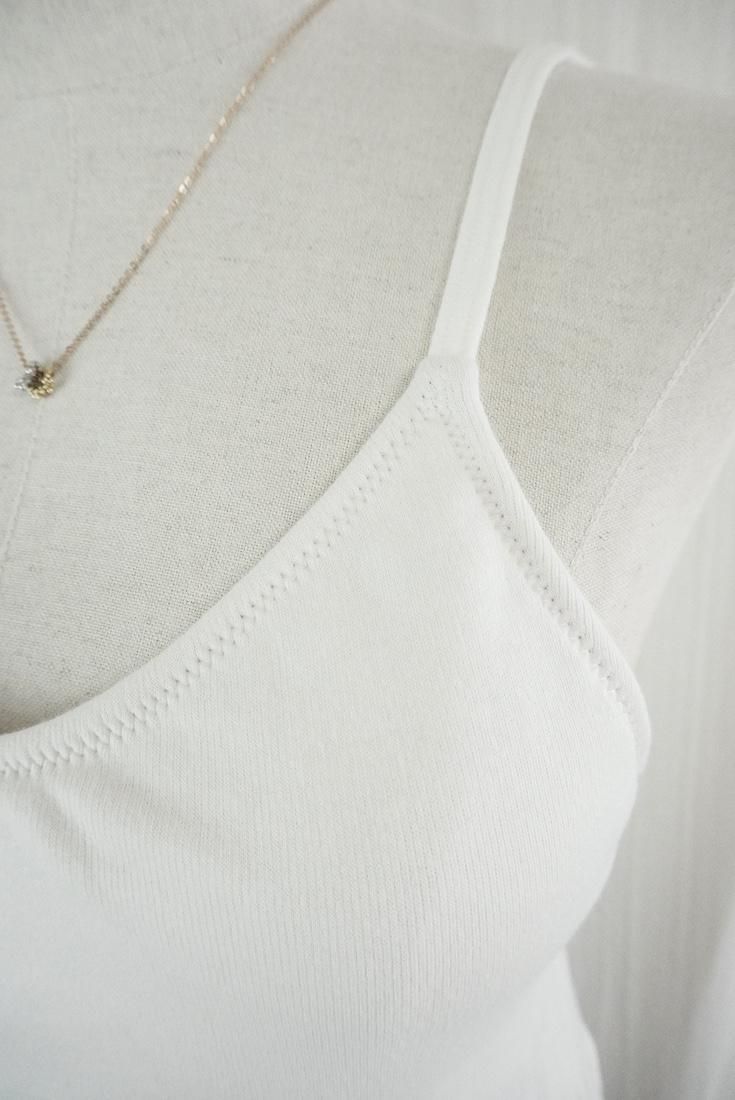 Cotton Cup in Camisole Natural