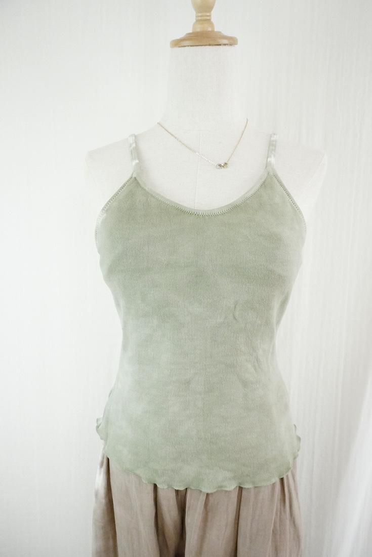 Cotton Cup in Camisole Greentea