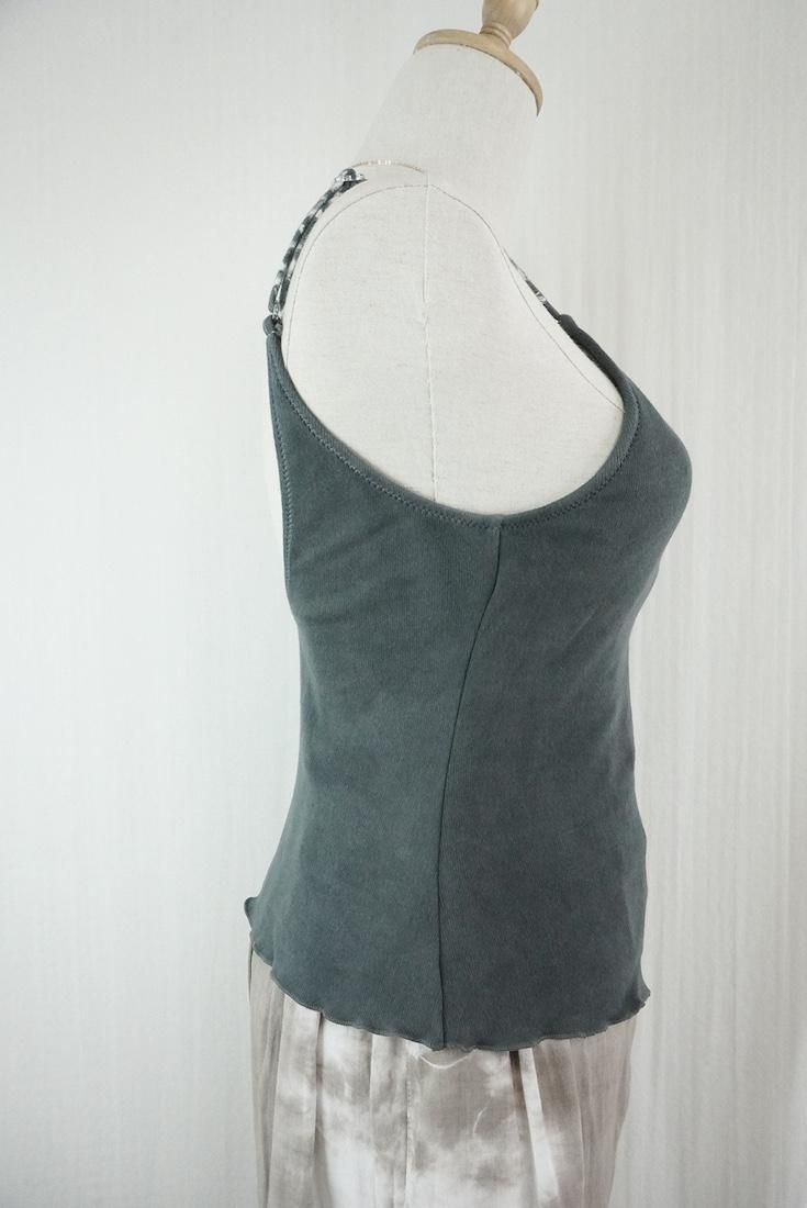 Cotton Cup in Camisole Black
