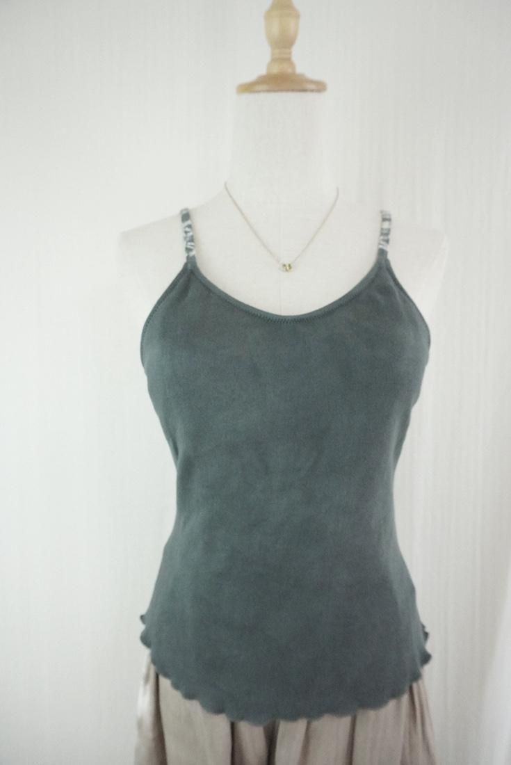 Cotton Cup in Camisole Black