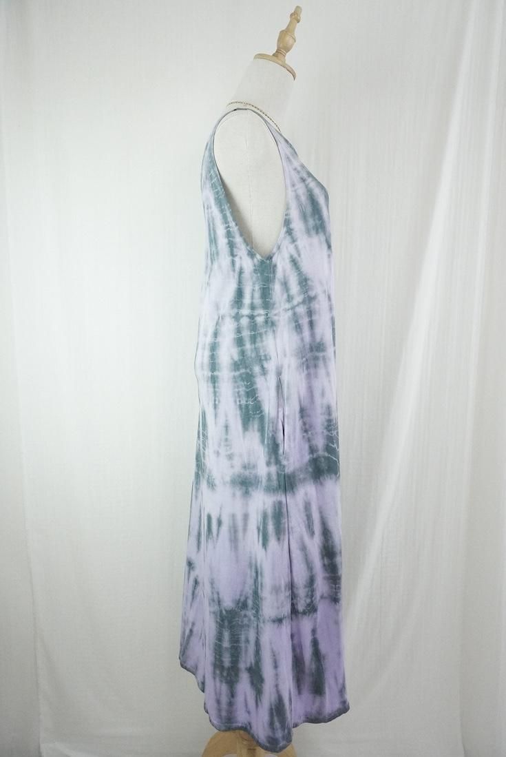 Cotton 2way op Lilac x Black