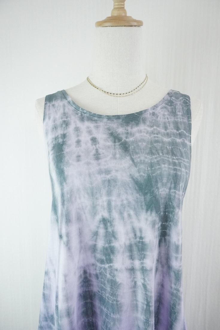 Cotton 2way op Lilac x Black