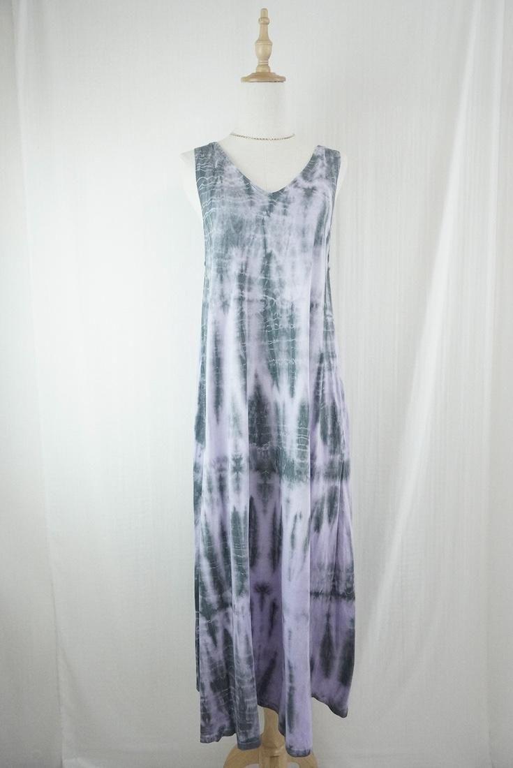 Cotton 2way op Lilac x Black