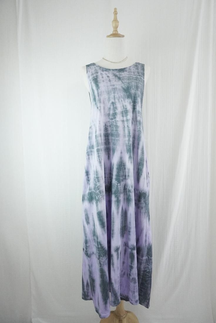 Cotton 2way op Lilac x Black