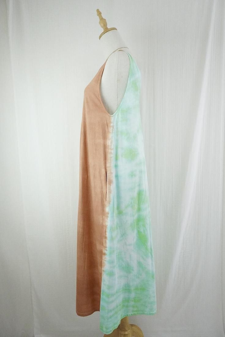 Cotton 2way op Terracotta x Freshgreen