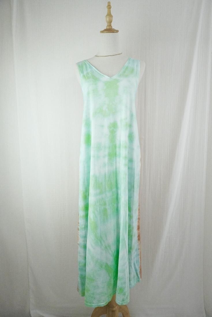 Cotton 2way op Terracotta x Freshgreen