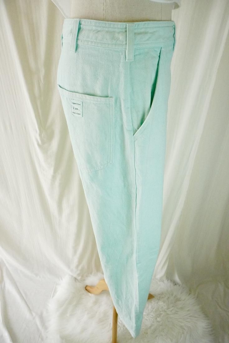 Organic Cotton Denim Work Pants  Sky