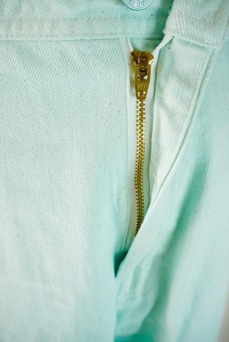 Organic Cotton Denim Work Pants  Sky