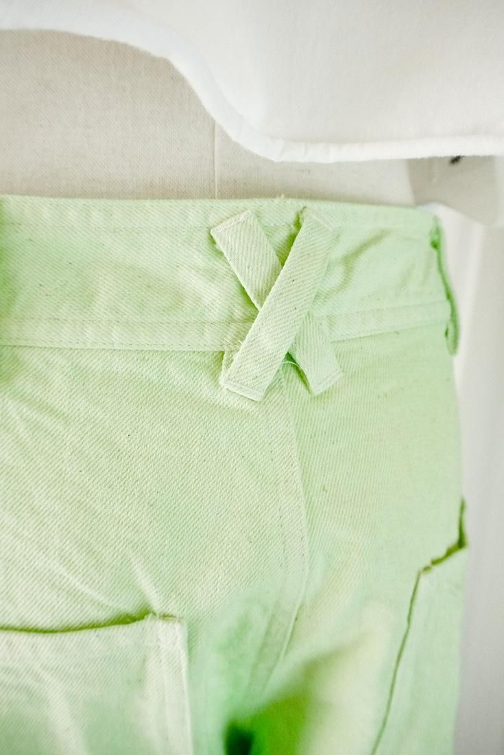 Organic Cotton Denim Work Pants  BabyLeaf