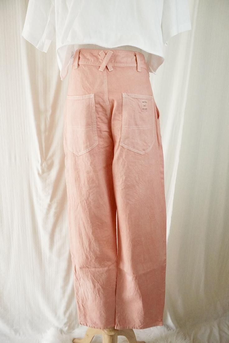 Organic Cotton Denim Work Pants  Salmon