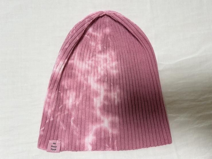 Knit Cap  “Bougainvillea”