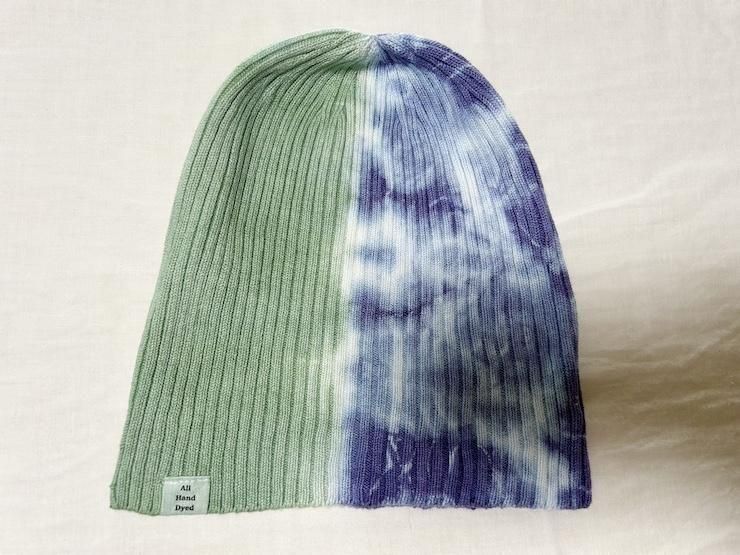 Knit Cap  “Pistachio x Lavender”