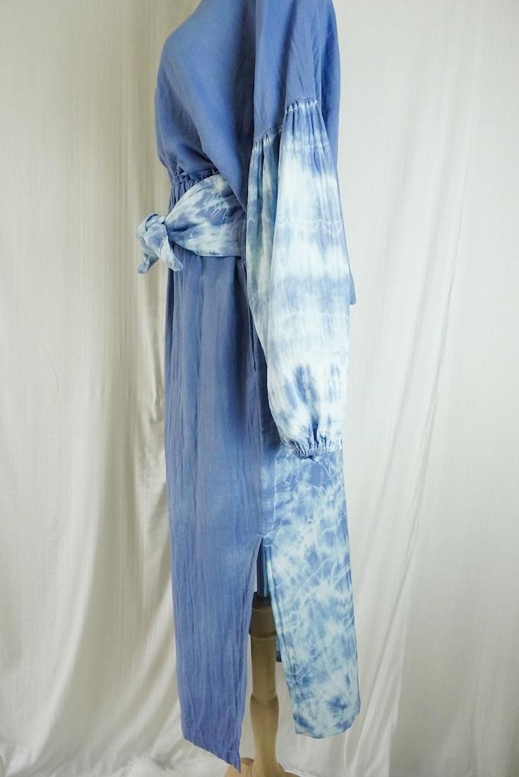 W-gauze Ribbon skirt