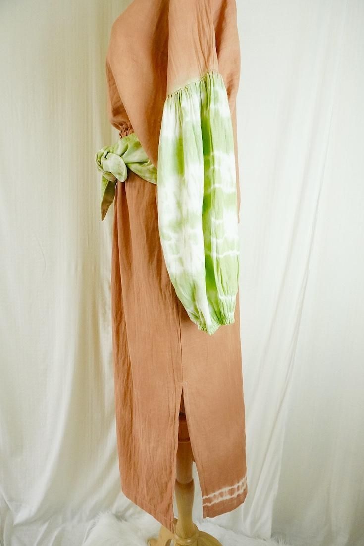 W-gauze Ribbon skirt