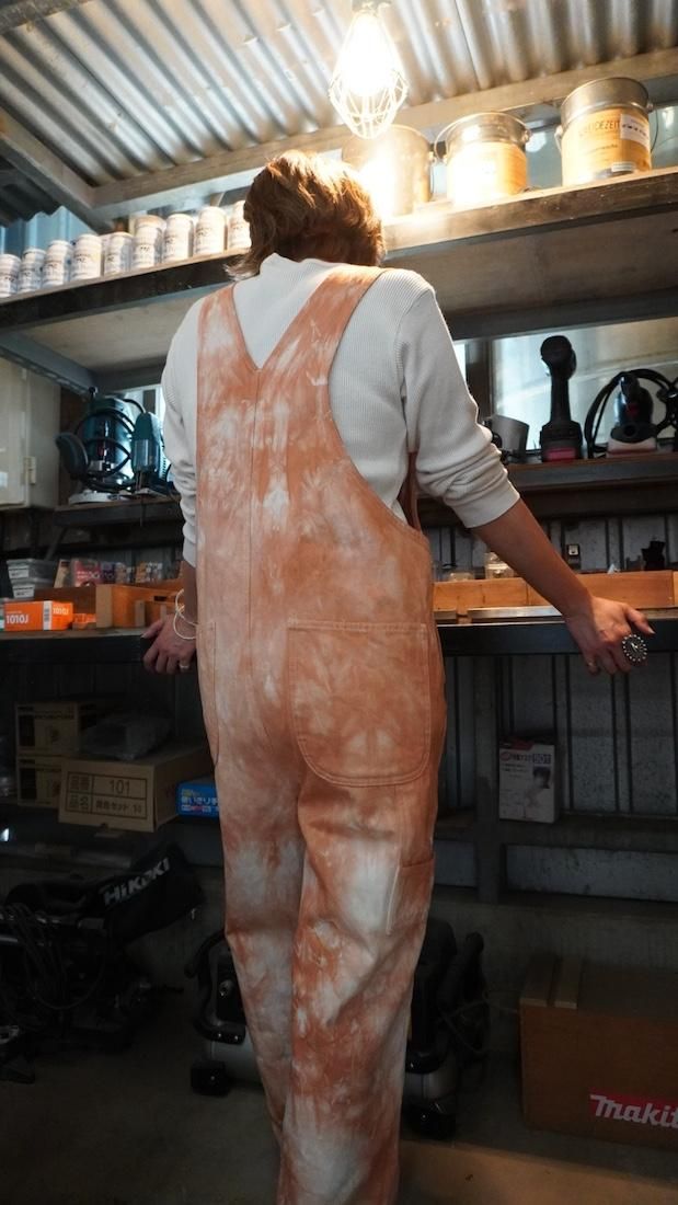 Organic Cotton Denim Overall  Cafelate