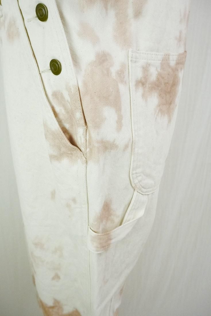 Organic Cotton Denim Overall  Cafelate