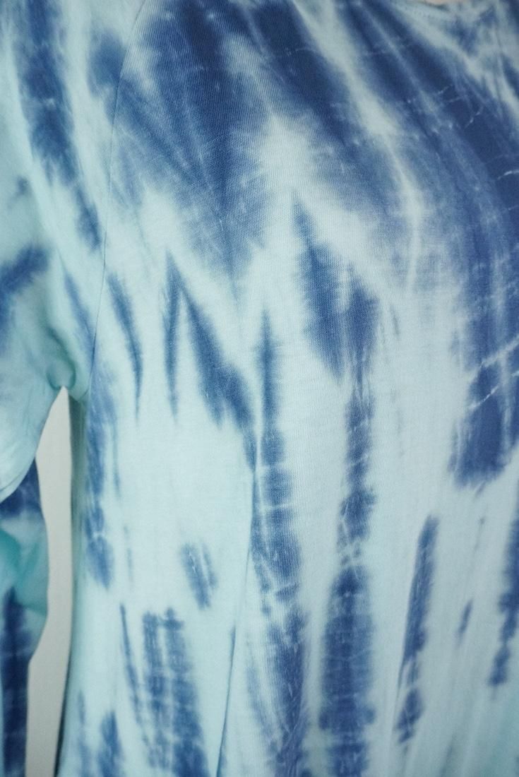 Cotton Long Sleeve OP Sky x Navy