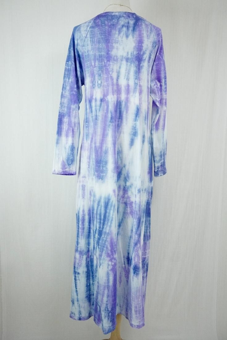 Cotton Long Sleeve OP DeepBlue x Purple