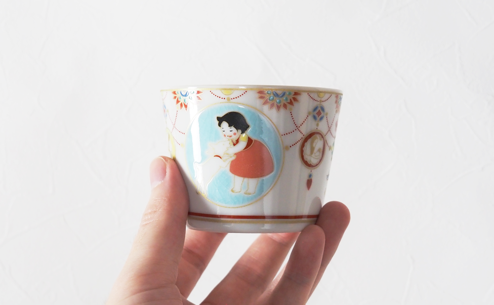 アルプスの少女ハイジフリーカップ 瓔珞文ハイジとユキ