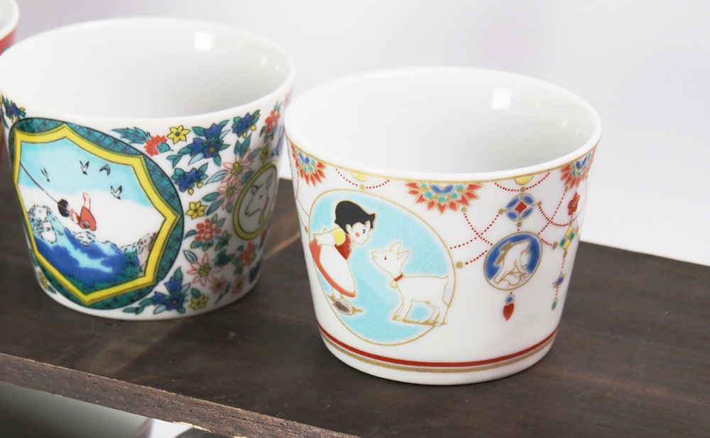 アルプスの少女ハイジフリーカップ 瓔珞文ハイジとユキ