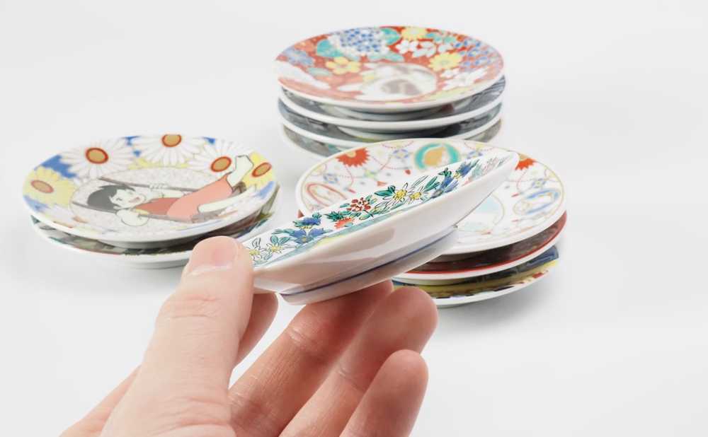 新品　九谷焼　青郊窯　アルプスの少女ハイジ　豆皿　ハイジとペーター アルプスの少女ハイジ 九谷焼 – SEIKOU ONLINE