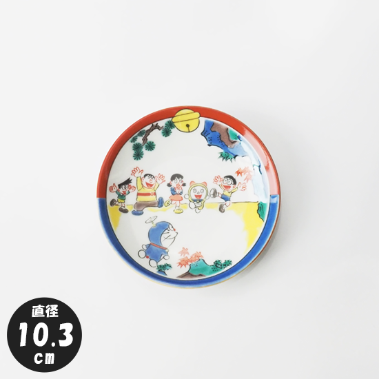 ドラえもん豆皿セット（5.5cm） 歴代画風