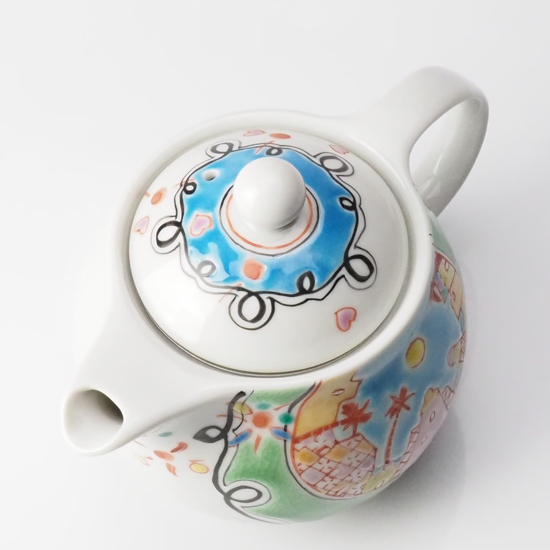 名古屋製陶所□上絵付 花絵 カップ＆ソーサー | Ryo Antiquecups