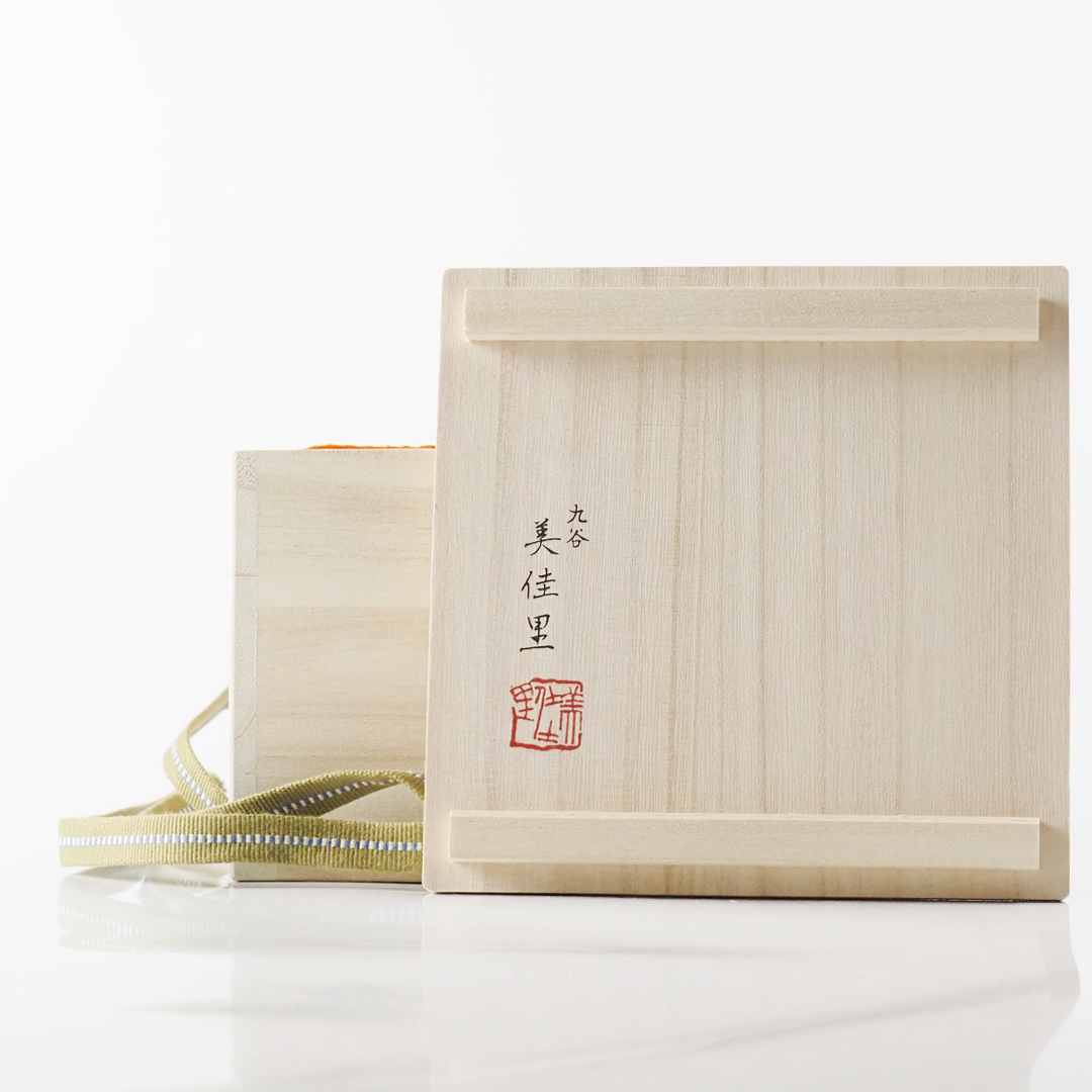 抹茶碗 赤絵幾何学文/林美佳里 抹茶碗 赤絵幾何学文/林美佳里