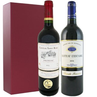 【ワインギフト】卓越したヴィンテージ 絶妙なボルドー2本<br>Two exquisite Bordeaux wines from
exceptional vintages<br>本州・四国送料無料