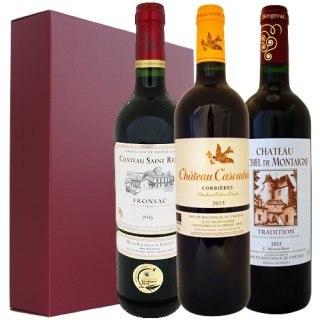 ڥ磻󥮥եȡ ե3ϰΰ֥磻<br>Three much loved French red wines from three regions<br>ܽ͹̵