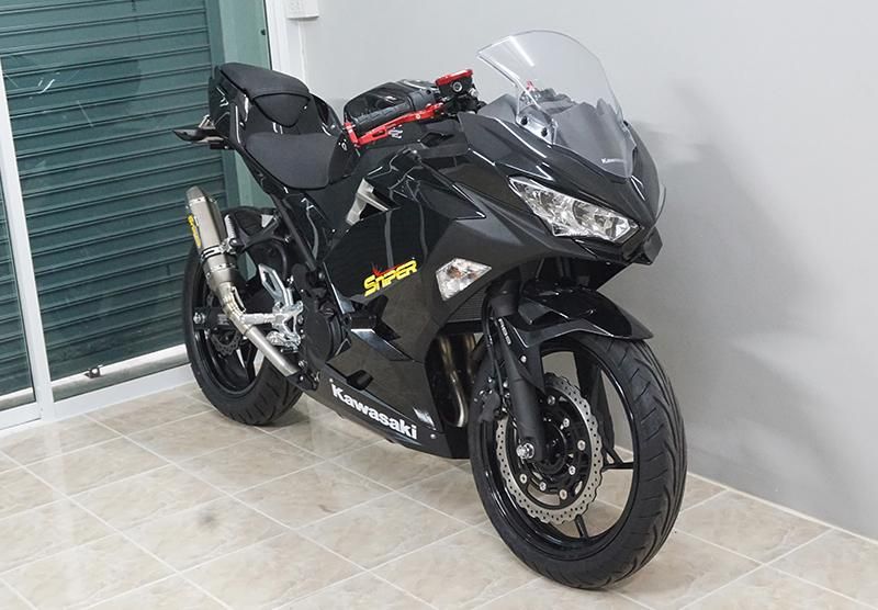 NINJA250 NINJA400 アルミ製 セパレートハンドルキット SNIPER スナイパー SP0022BK