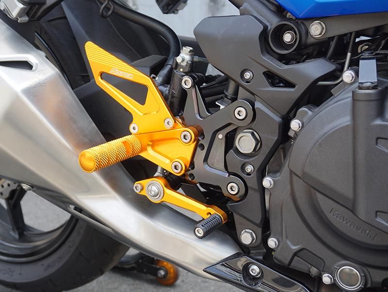 十丸 NINJA250 NINJA400 Z250 Z400 ABS対応 ストリート用 バックステップ