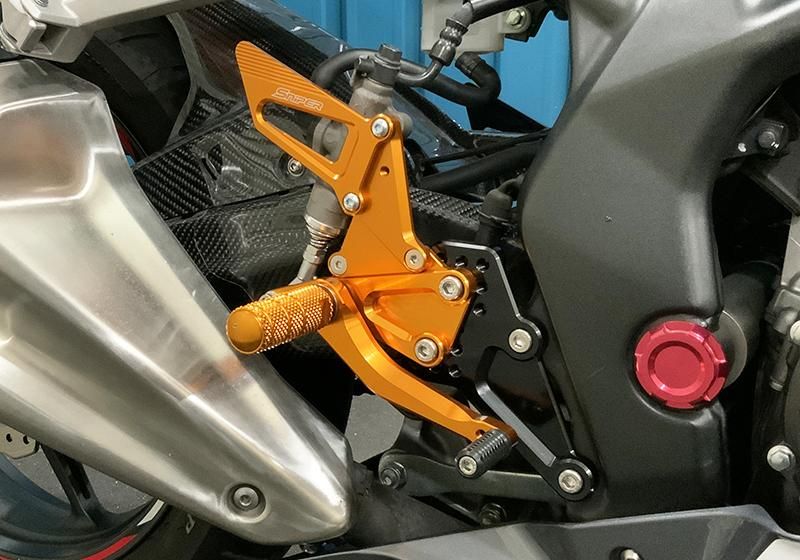 CBR250RR MC51 バックステップ金 ABS対応3ポジション＋ レーシング用6