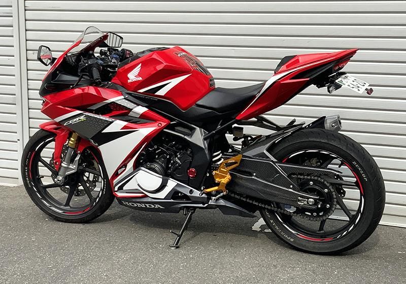CBR250RRバックステップ金 | SNIPER製 - SNIPER official website
