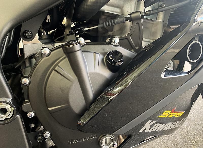 カワサキ アルミ製 オイルフィラーキャップ 黒 M20 x P2.5 汎用