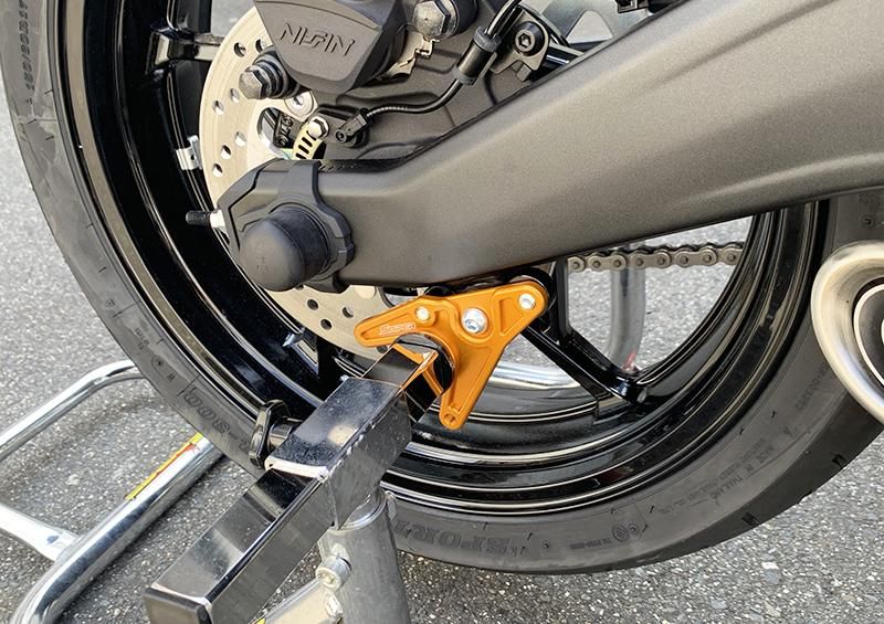 ZX-25R ZX-4R Z650RS NINJA650 Z650 レーシングスタンドフック ZX-25R ZX-4R Z650RS NINJA650 Z650 レーシングスタンドフック