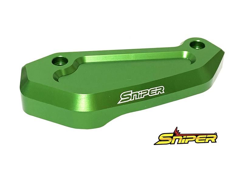 ZX-25R ZX-4R Z650RS NINJA650 Z650 アルミ製 マスターシリンダーガード 緑 SNIPER スナイパー SP0100GR 4589993472804 SNIPER SNIPER:スナイパー リアマスターシリンダー用 リターンスプリング カラー