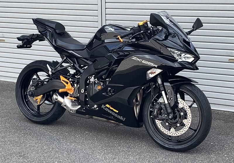 NINJA ZX-25R ZX-4R SE ストリート用 バックステップ 金