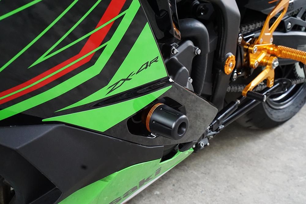 NINJA ZX-25R ZX-4R エンジンスライダー 黒 SNIPER スナイパー