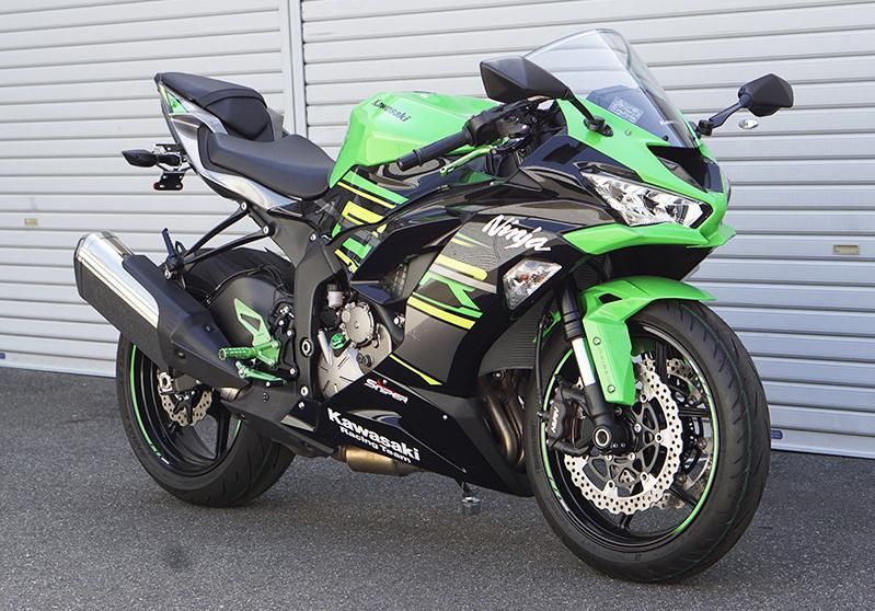 NINJA ZX-6R ZX636 バックステップ 緑 SNIPER スナイパー SP0143GR