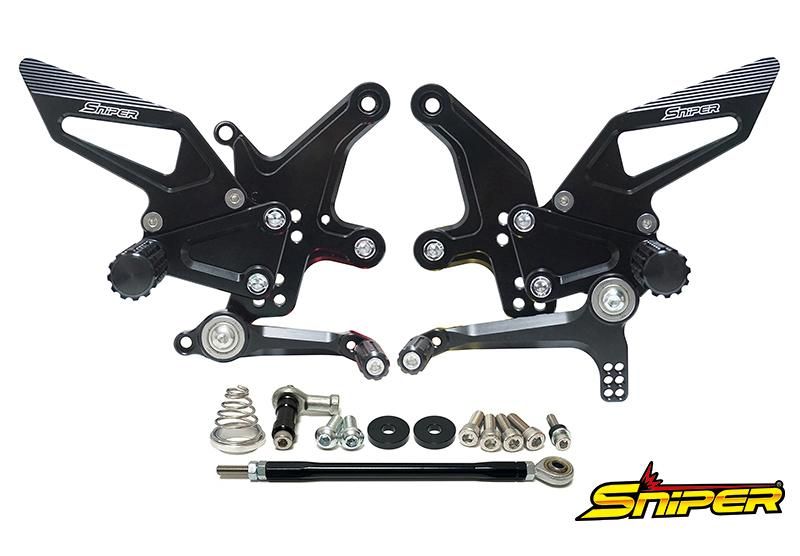 NINJA ZX-25R レース用 バックステップ 金 逆シフト専用 転倒保証付