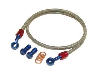 SNIPER スナイパー カワサキ車リアブレーキ用ステンメッシュブレーキ